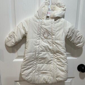 Cozy Cream Kids One Piece Snowsuit